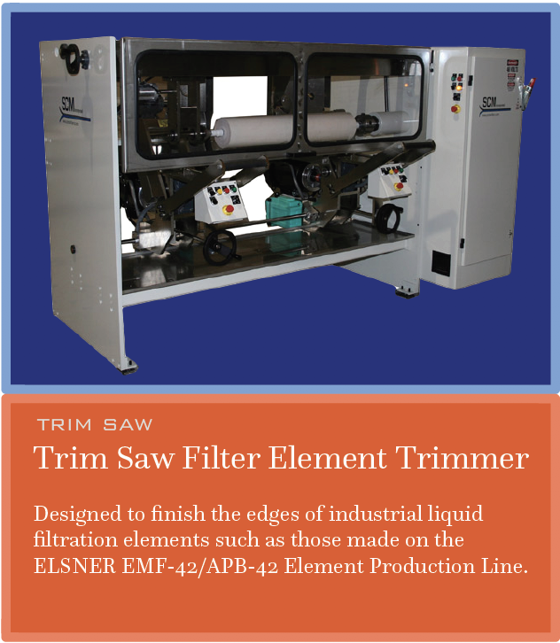 Trim Saw Filter Element Trimmer